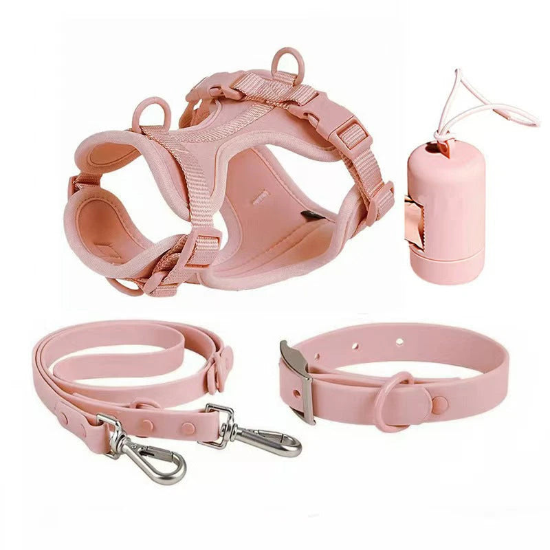 combo arnés de perro y accesorios