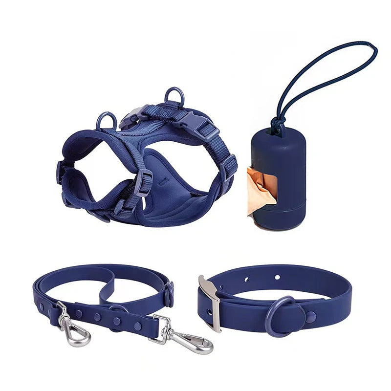 combo arnés de perro y accesorios